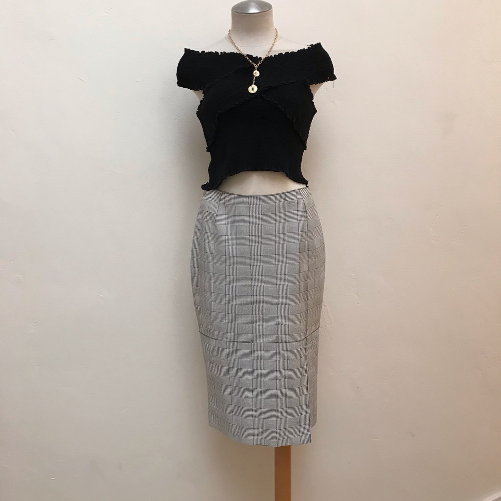 Dolce & Gabbana Leather Skirt